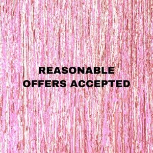 REASONABLE OFFERS ACCEPTED